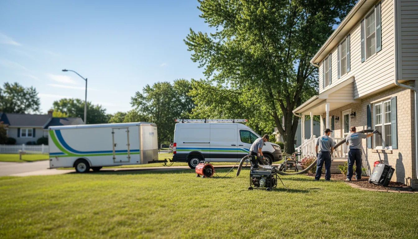 Flooded Basement Restoration And Cleanup With Repair in Williamson, NY near me